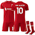 Pikkukuva 1 / 2: Liverpoolin kotipelipaita lapsille kaudelle 2025-2026, nro 10 Mac Allister 26