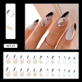 Miniatyrbilde 10 av 10: 24stk False Nails Long Mandel W525 W525 W525