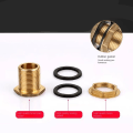 Miniatyrbilde 8 av 8: 2 stk Messing vanntankkobling Vanntank dreneringsadapter 1/2 1/2 Inch