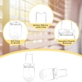 Miniatyrbillede 3 af 8: Hardware Tilt Wand Tips Tilt Wand Tip Reparation Hardware Blind