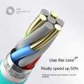 Miniatyrbillede 4 af 10: 2 Stk Datakabel Ladekabel HVID MICRO USB MICRO USB White Micro USB-Micro USB