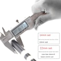Miniatyrbillede 6 af 10: 14/22 Stk Fiskestang Wire Ring Fiskeline Guide 21MM 21mm setLuminous