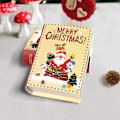 Miniatyrbillede 4 af 10: 5 stk. Merry Christmas Candy Boxes Book Shape Pakkeæske 5pcs