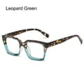 Anti-blå ljusglasögon Datorglasögon LEOPARD GRÖN LEOPARD Leopard Green
