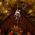 Miniatyrbilde 7 av 10: Heksehatt Hundeanheng Hund Juletrepynt C C C