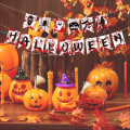 Miniatyrbillede 5 af 10: Halloween Banner Bagtæppe Dekor Pendant A A A