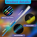 Miniatyrbillede 2 af 10: Glow Fiber Optic Wand Light Up Stick Glow Sticks Random color