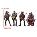 Miniatyrbillede 2 af 10: Roll Skeleton Band Figurines Skull Crafts A A A