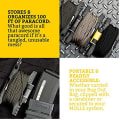 Miniatyrbilde 5 av 5: Cord Wraper Cord Organizer 1 1 1