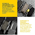 Miniatyrbillede 5 af 5: Cord Wraper Cord Organizer 2 2 2