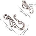Miniatyrbillede 2 af 3: S Hook Clasps Toggle Clasps S Toggle Clasps