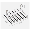 Miniatyrbild 3 av 10: Magic Pants Hangers Magic Trouser Hangers Klädställ Organizer