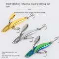Miniatyrbillede 8 af 10: 2stk Metal VIB Blade Lure VIB Fiske Lure SØLV 10G Silver 10g