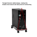 Miniatyrbillede 10 af 10: Computer Mainframe Bracket PC Holder SORT black