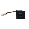 Miniatyrbild 4 av 8: USB Biloplader Telefonoplader Bilhurtigoplader 1pcs