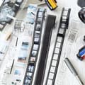 Miniatyrbillede 7 af 10: Washi Tape Retro Scenery TYPE E TYPE E Type E