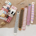 Miniatyrbild 9 av 10: Coral Feece Sock Modeling Knästrumpor STYLE 2 STYLE 2 Style 2