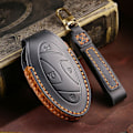 Miniatyrbillede 8 af 10: Bilnøglekasse Key Protect Cover Shell 5 KNAPPER BRUN 5 KNAPPER 5 Buttons Brown