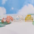 Miniatyrbillede 7 af 8: Vogn Display Holder Krystalkugle Basse ROSE GOLD S Rose Gold S