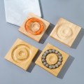 Miniatyrbillede 6 af 10: Bambus Perlebræt Smykkebakke BAMBUS SQUARE C BAMBOO SQUARE Bamboo square C
