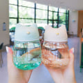Miniatyrbilde 4 av 10: 300ml glasskopp drikkekjele ROSA Pink