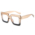 Miniatyrbilde 1 av 10: Anti-Blue Light Briller Dame Optisk Brilleinnfatning BRUN Brown Black