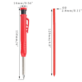 Pikkukuva 2 / 10: Carpenter Scribing Pen Professional Set KELTAINEN SET Yellow Set-Set