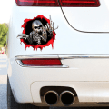 Pikkukuva 4 / 10: 3D Skeleton Skull Autotarrat Auton korin naarmut Tarrat B B B