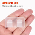 Miniatyrbillede 6 af 8: 30 stk Udendørs String Lights Kroge Udendørs Lys Clips Kabel 30Pcs