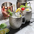 Miniatyrbild 8 av 10: 530ml/18oz Moscow Mule Cup Kopparmuggar SILVER 530ML silver 530ml