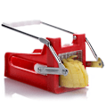 Miniatyrbilde 10 av 10: Potetkutter Pommes fritesskiver Potetkutter
