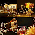 Miniatyrbilde 8 av 10: Fairy Lights String Strip Light FARGET LYS FARGET LYS colored light