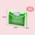 Miniatyrbillede 2 af 10: A5-mapper Dokumentpose ORANGE orange