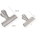 Pikkukuva 2 / 9: 2kpl Guitar Fixed Clips Kirjapaperiteline ROSE GOLD L rose gold L