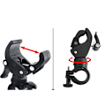 Miniatyrbild 6 av 9: Cykel ficklampa fäste 360 ​​GRADER 360 GRADER 360 degree