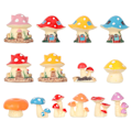 Miniatyrbild 6 av 10: Miniature champignonhussvampefigurer TYPE 2 TYPE 2 type 2