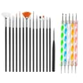 Nail Art Brush Nail Dotting SVART black