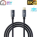 Pikkukuva 7 / 10: Type-C jatkokaapeli USB 4 Extend 0,8M 0.8m