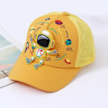 Pikkukuva 1 / 10: Baby cap Lasten päälliset hatut KELTAINEN MESH yellow Half Mesh Fabric-Half Mesh Fabric