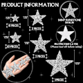 Pikkukuva 2 / 3: 32 PCS Star Patches Star Patches Iron on Star Iron on Patches