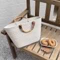 Pikkukuva 6 / 10: Käsilaukku Woven Bag BEIGE beige