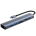 Pikkukuva 1 / 9: USB-C HUB USB 3.0 Expander Type-C -jakaja