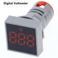 Miniatyrbild 4 av 10: Digital Voltmeter Volt Spänningsmätare VIT White