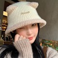 Pikkukuva 6 / 10: Faux Fur Beanies Hattu Neulottu Cap CAMEL camel