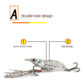 Pikkukuva 7 / 10: 2kpl Katkaravun vieheet Minnow Kalastusviehe GOLD&RED 11G gold&red 11g