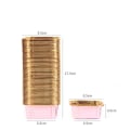Miniatyrbillede 2 af 7: 50 STK Aluminiumsfolie Blikkopper Dessertkopper H H H