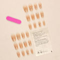 Miniatyrbillede 5 af 5: Pearl falske negle falske negle fransk manicure