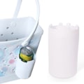 Miniatyrbilde 4 av 8: Beach Bag Koppholder Hengende Drikkeholder KNAPPKNAPP Button