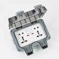 Miniatyrbillede 9 af 10: Socket Box Switched Socket Vandtæt