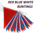 Miniatyrbild 5 av 10: Triangle Flags Bunting Banner 3 3 3